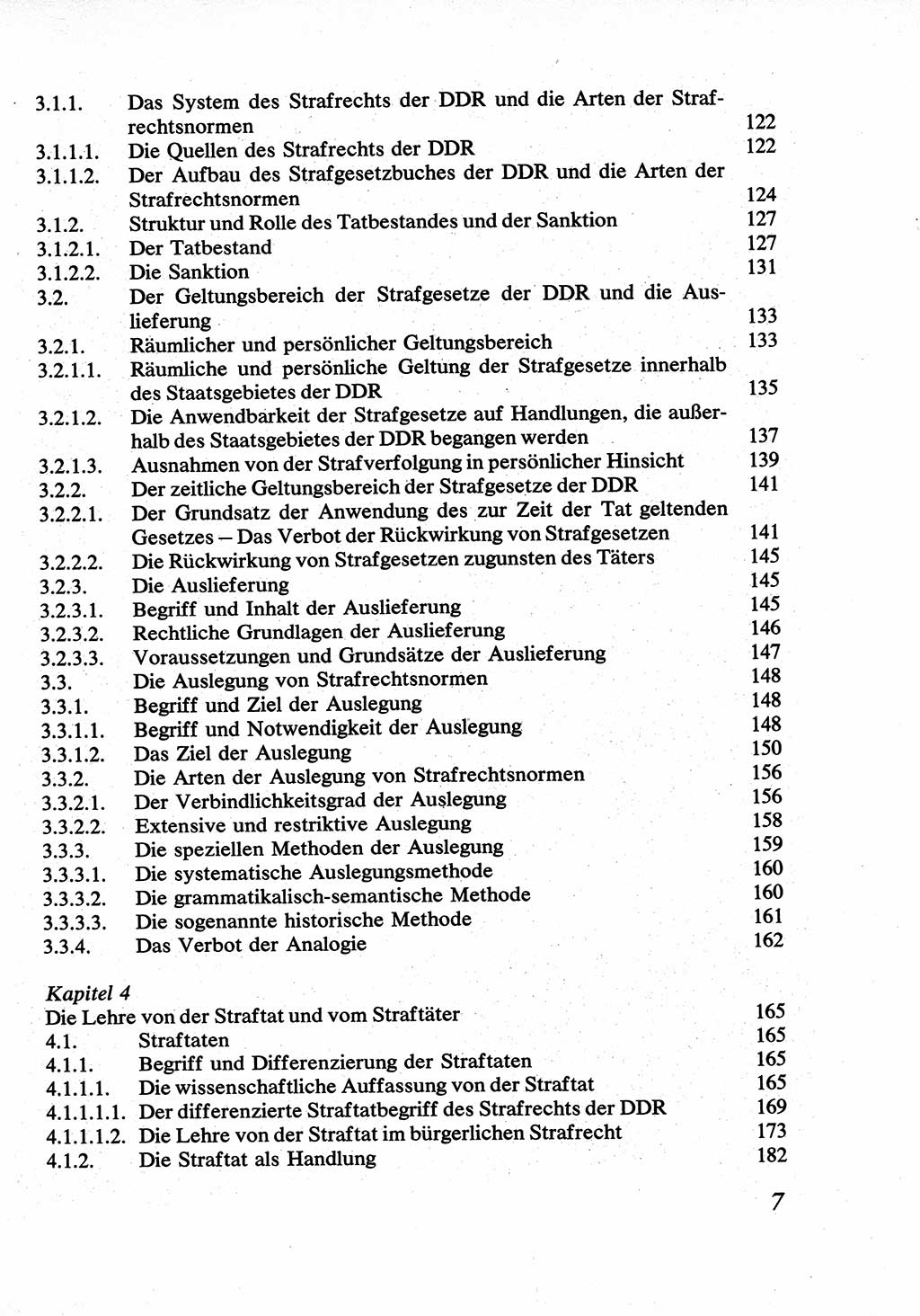 Strafrecht [Deutsche Demokratische Republik (DDR)], Allgemeiner Teil, Lehrbuch 1976, Seite 7 (Strafr. DDR AT Lb. 1976, S. 7)