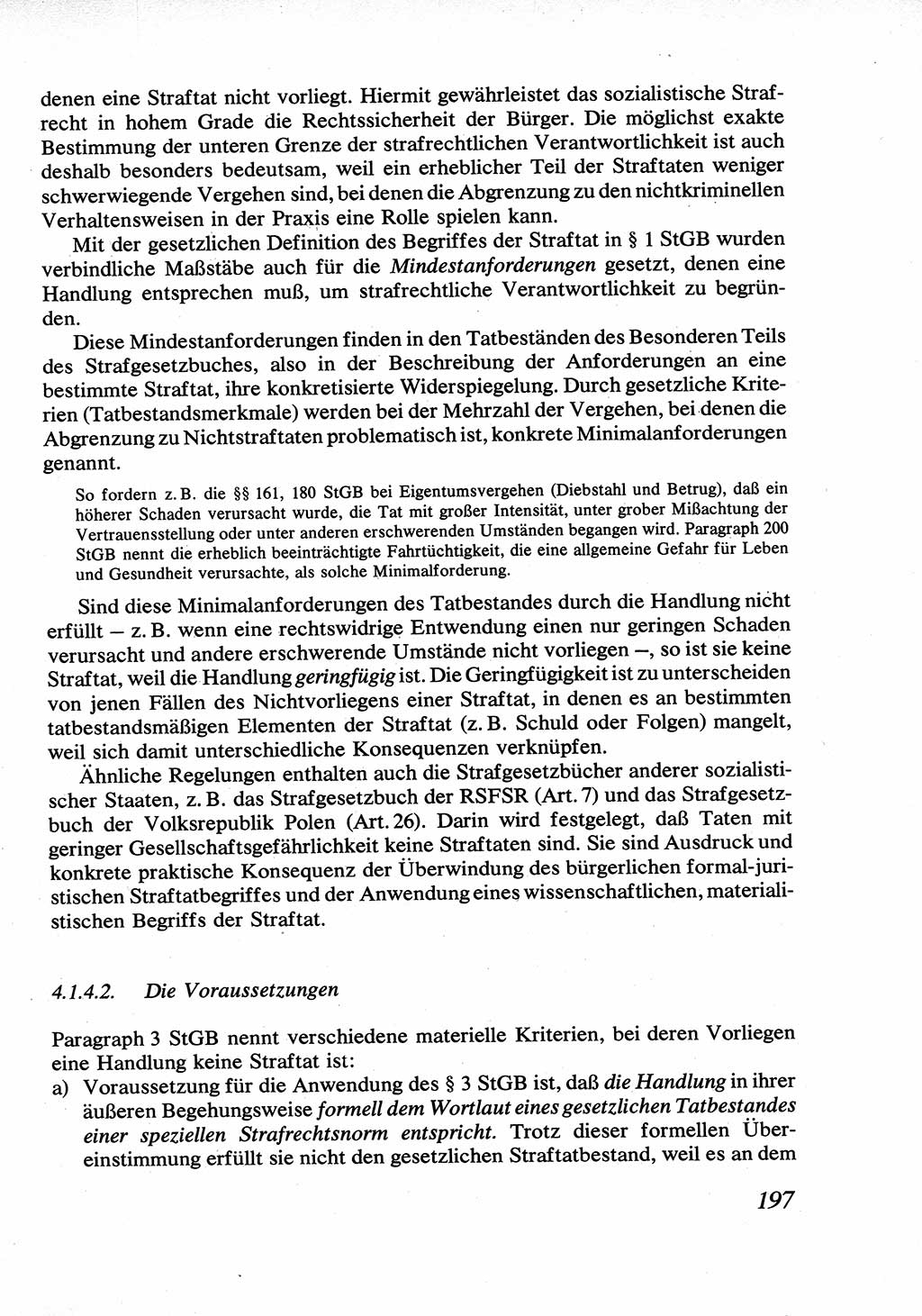 Strafrecht [Deutsche Demokratische Republik (DDR)], Allgemeiner Teil, Lehrbuch 1976, Seite 197 (Strafr. DDR AT Lb. 1976, S. 197)