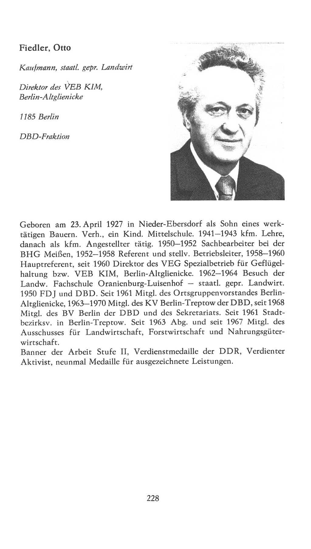 Volkskammer (VK) der Deutschen Demokratischen Republik (DDR), 7. Wahlperiode 1976-1981, Seite 228 (VK. DDR 7. WP. 1976-1981, S. 228)