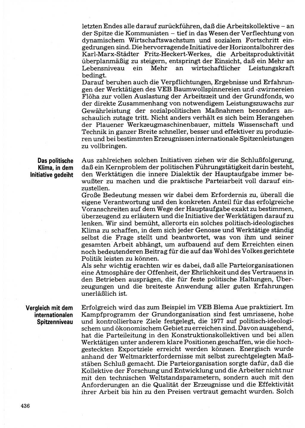 Neuer Weg (NW), Organ des Zentralkomitees (ZK) der SED (Sozialistische Einheitspartei Deutschlands) für Fragen des Parteilebens, 32. Jahrgang [Deutsche Demokratische Republik (DDR)] 1977, Seite 436 (NW ZK SED DDR 1977, S. 436)