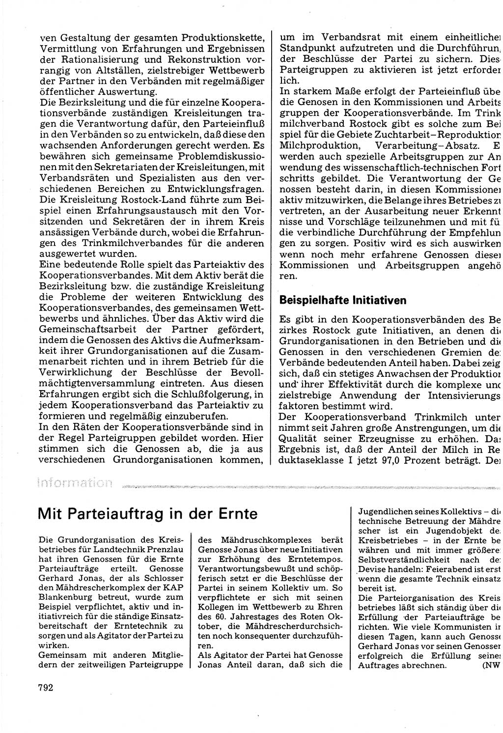 Neuer Weg (NW), Organ des Zentralkomitees (ZK) der SED (Sozialistische Einheitspartei Deutschlands) für Fragen des Parteilebens, 32. Jahrgang [Deutsche Demokratische Republik (DDR)] 1977, Seite 792 (NW ZK SED DDR 1977, S. 792)