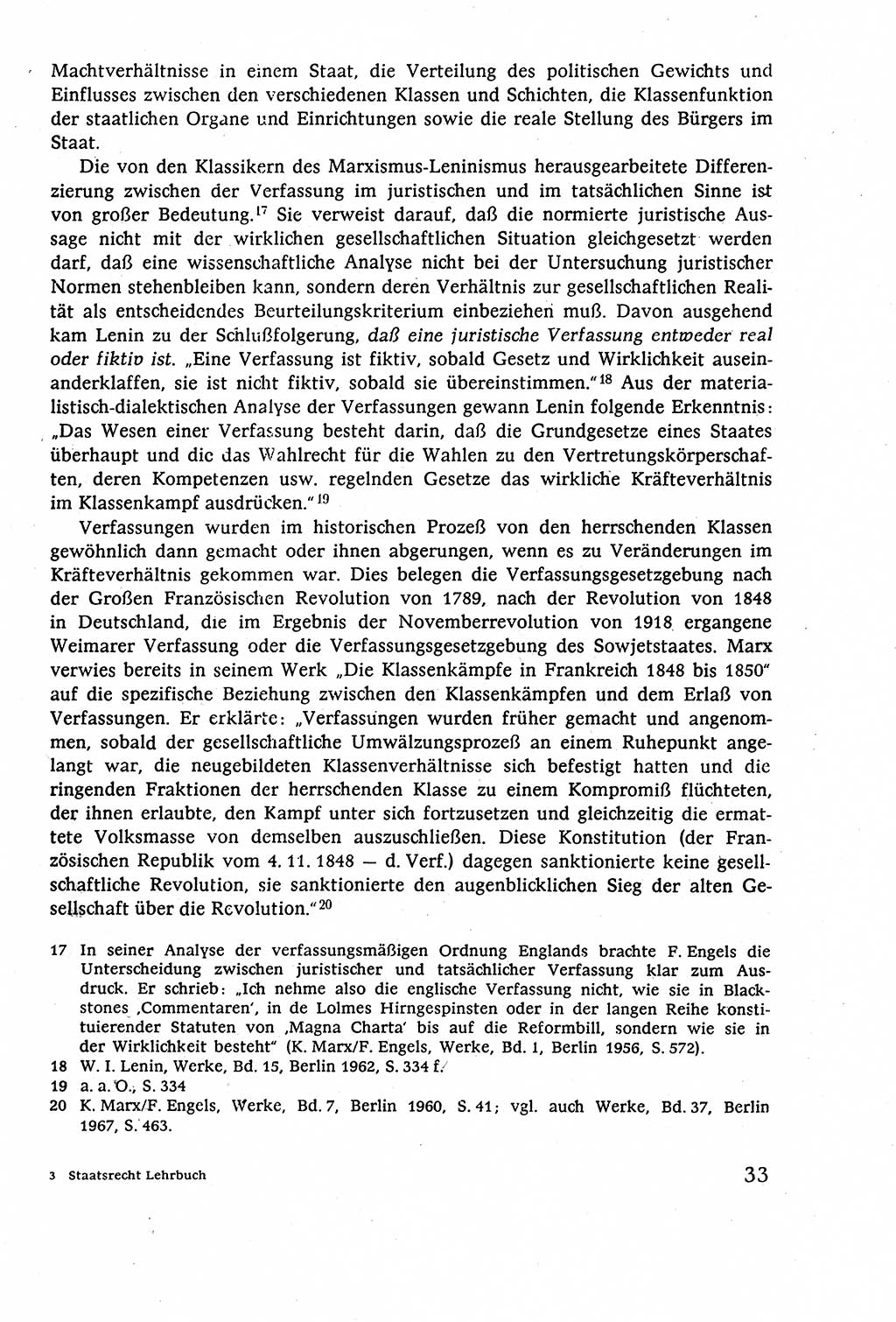 Staatsrecht der DDR (Deutsche Demokratische Republik), Lehrbuch 1977, Seite 33 (St.-R. DDR Lb. 1977, S. 33)