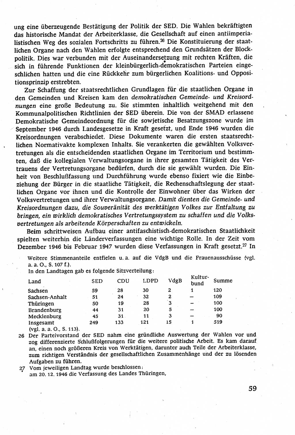 Staatsrecht der DDR (Deutsche Demokratische Republik), Lehrbuch 1977, Seite 59 (St.-R. DDR Lb. 1977, S. 59)