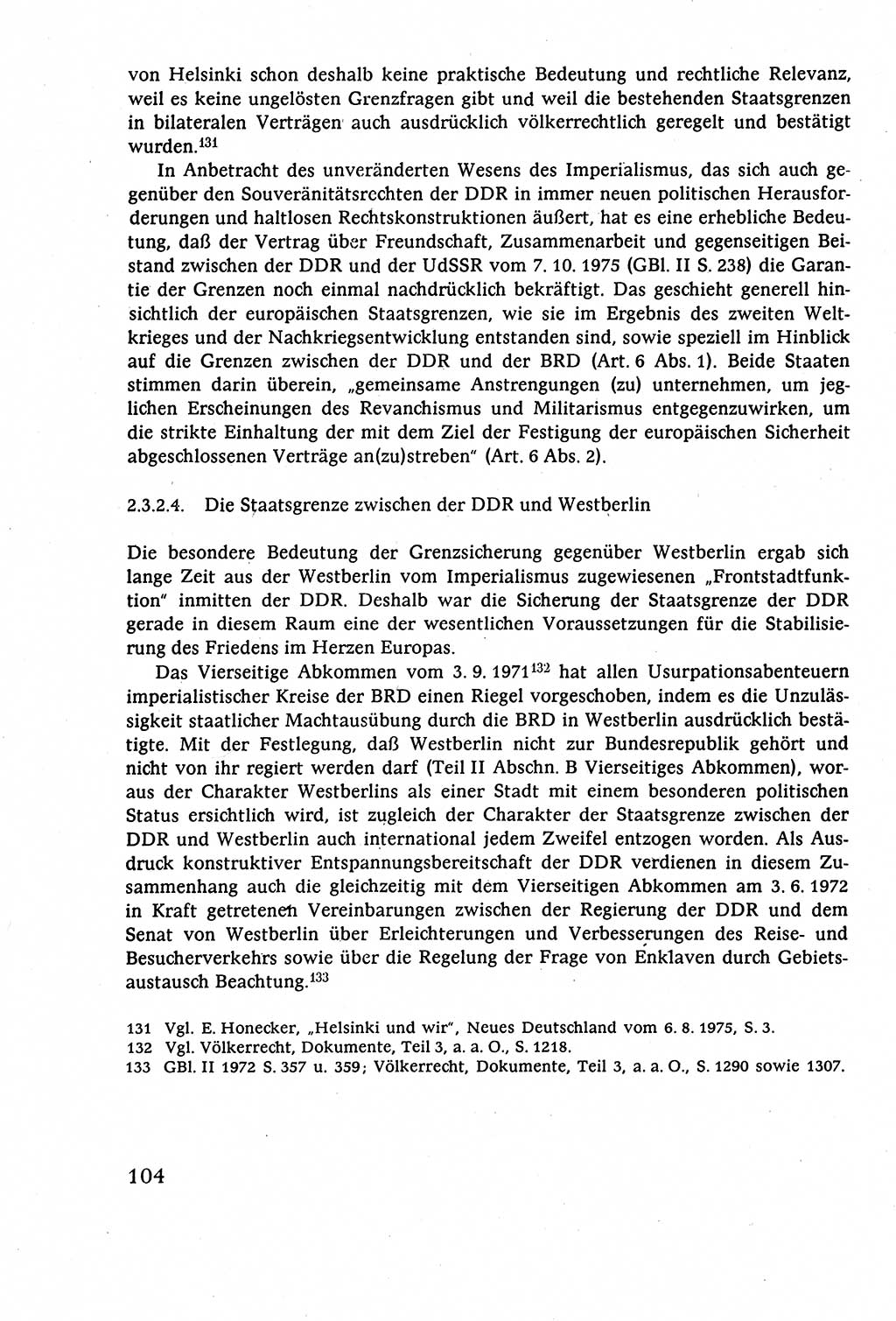 Staatsrecht der DDR (Deutsche Demokratische Republik), Lehrbuch 1977, Seite 104 (St.-R. DDR Lb. 1977, S. 104)