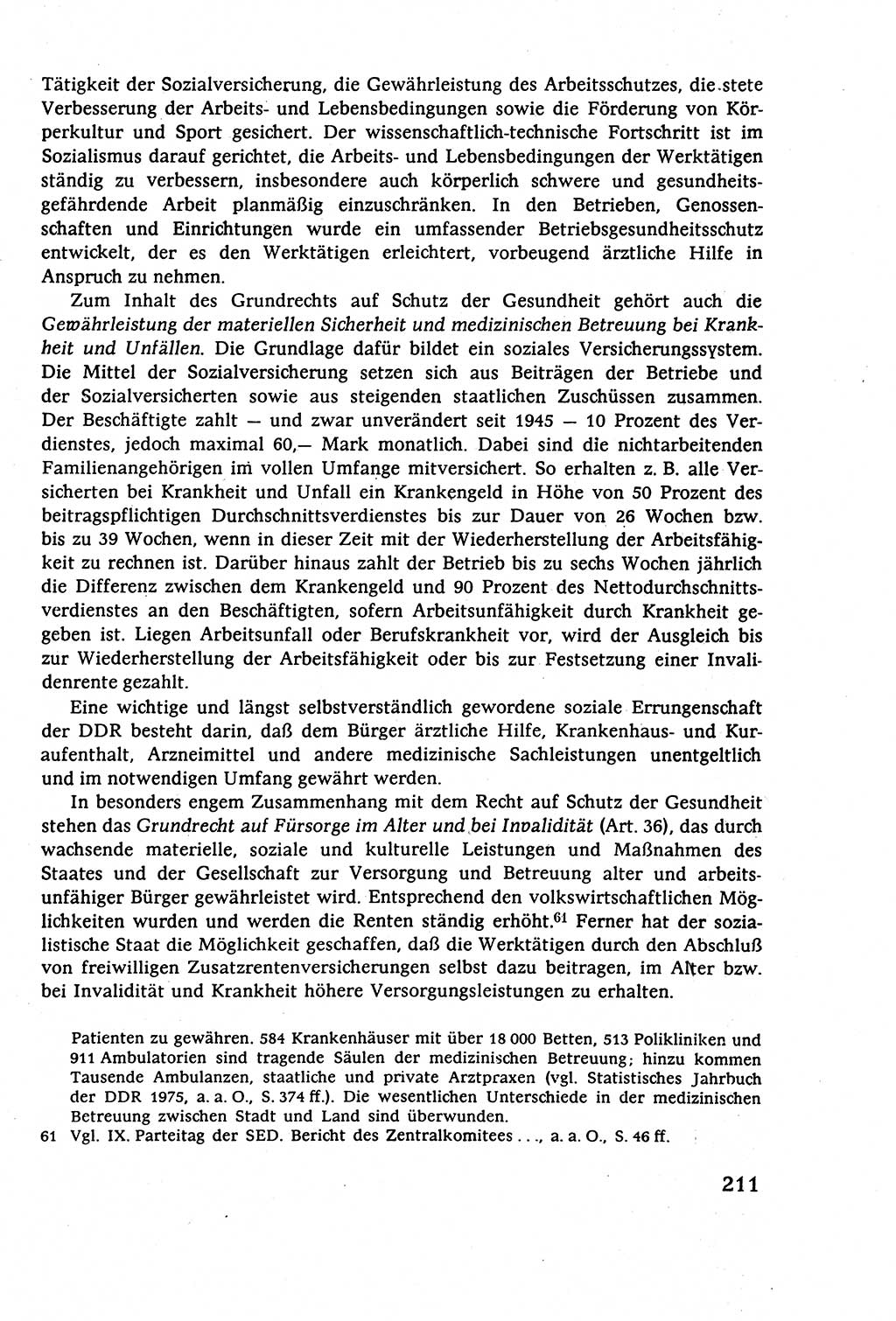 Staatsrecht der DDR (Deutsche Demokratische Republik), Lehrbuch 1977, Seite 211 (St.-R. DDR Lb. 1977, S. 211)
