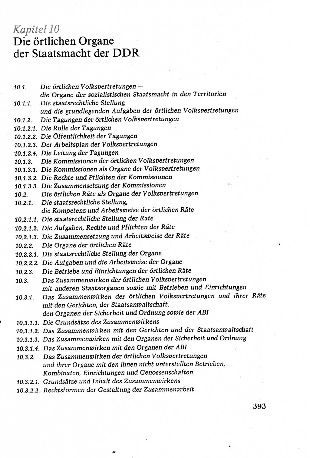 Staatsrecht der DDR (Deutsche Demokratische Republik), Lehrbuch 1977, Seite 393 (St.-R. DDR Lb. 1977, S. 393)