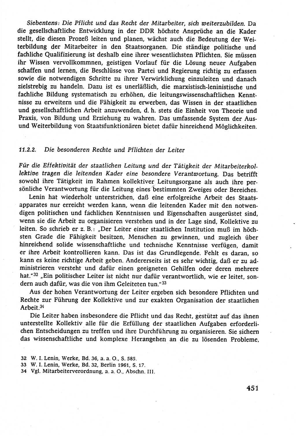 Staatsrecht der DDR (Deutsche Demokratische Republik), Lehrbuch 1977, Seite 451 (St.-R. DDR Lb. 1977, S. 451)