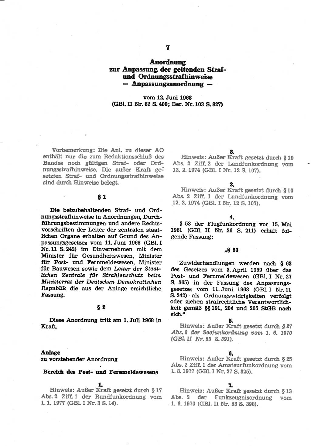 Strafgesetzbuch (StGB) der Deutschen Demokratischen Republik (DDR) und angrenzende Gesetze und Bestimmungen 1977, Seite 204 (StGB DDR Ges. Best. 1977, S. 204)