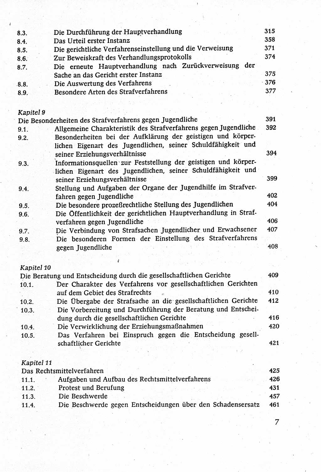 Strafverfahrensrecht [Deutsche Demokratische Republik (DDR)], Lehrbuch 1977, Seite 7 (Strafverf.-R. DDR Lb. 1977, S. 7)