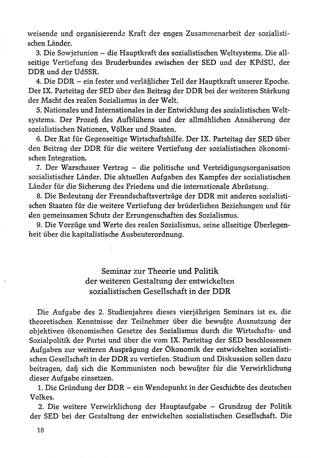 Dokumente der Sozialistischen Einheitspartei Deutschlands (SED) [Deutsche Demokratische Republik (DDR)] 1978-1979, Seite 18 (Dok. SED DDR 1978-1979, S. 18)