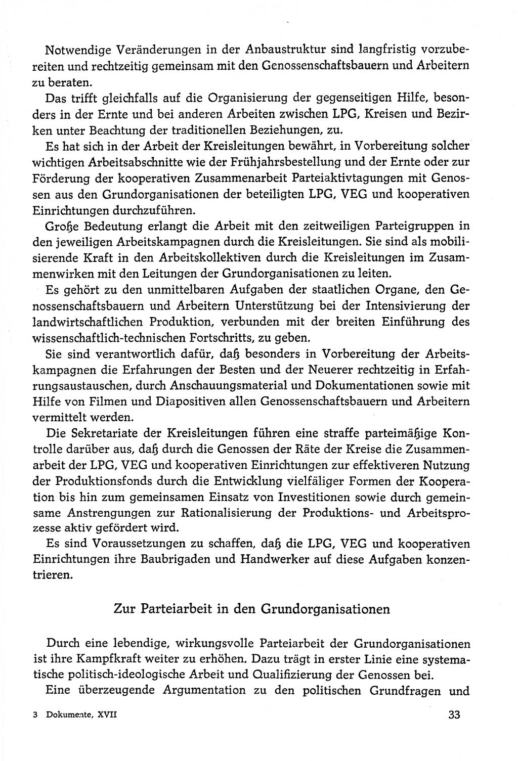Dokumente der Sozialistischen Einheitspartei Deutschlands (SED) [Deutsche Demokratische Republik (DDR)] 1978-1979, Seite 33 (Dok. SED DDR 1978-1979, S. 33)