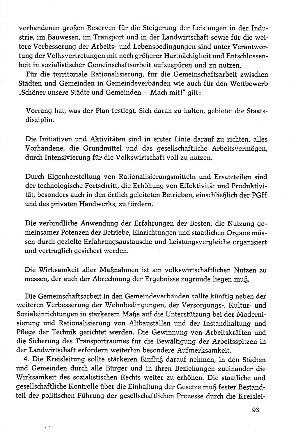 Dokumente der Sozialistischen Einheitspartei Deutschlands (SED) [Deutsche Demokratische Republik (DDR)] 1978-1979, Seite 93 (Dok. SED DDR 1978-1979, S. 93)
