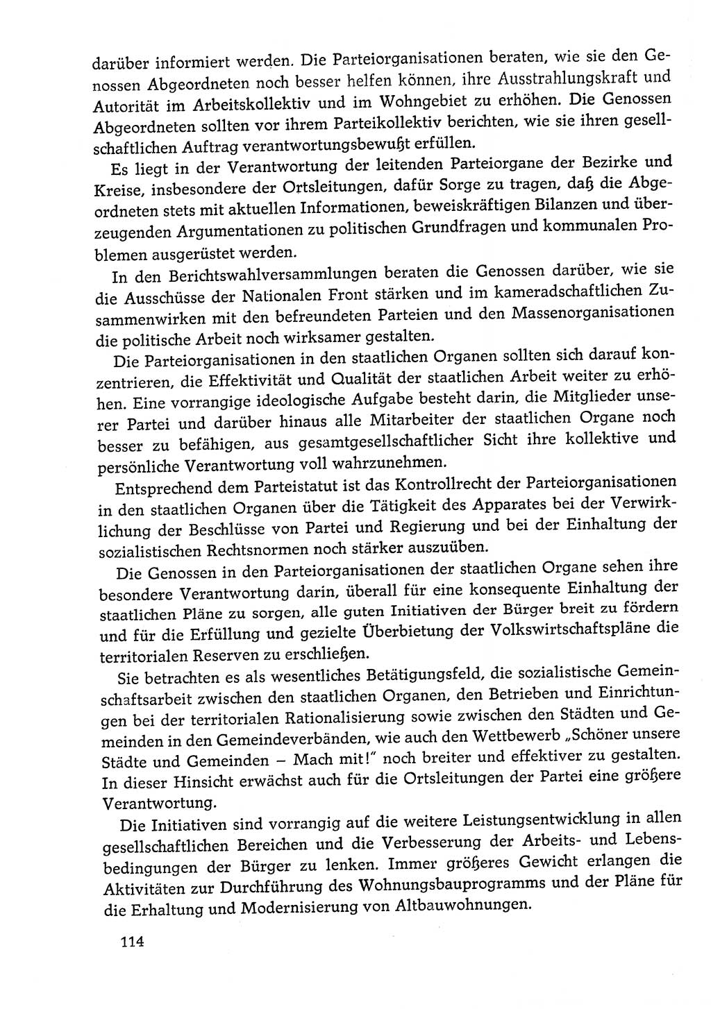 Dokumente der Sozialistischen Einheitspartei Deutschlands (SED) [Deutsche Demokratische Republik (DDR)] 1978-1979, Seite 114 (Dok. SED DDR 1978-1979, S. 114)