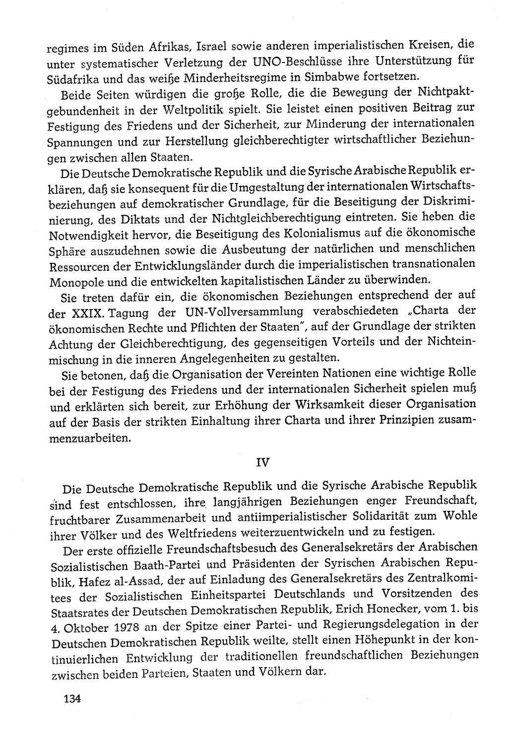 Dokumente der Sozialistischen Einheitspartei Deutschlands (SED) [Deutsche Demokratische Republik (DDR)] 1978-1979, Seite 134 (Dok. SED DDR 1978-1979, S. 134)