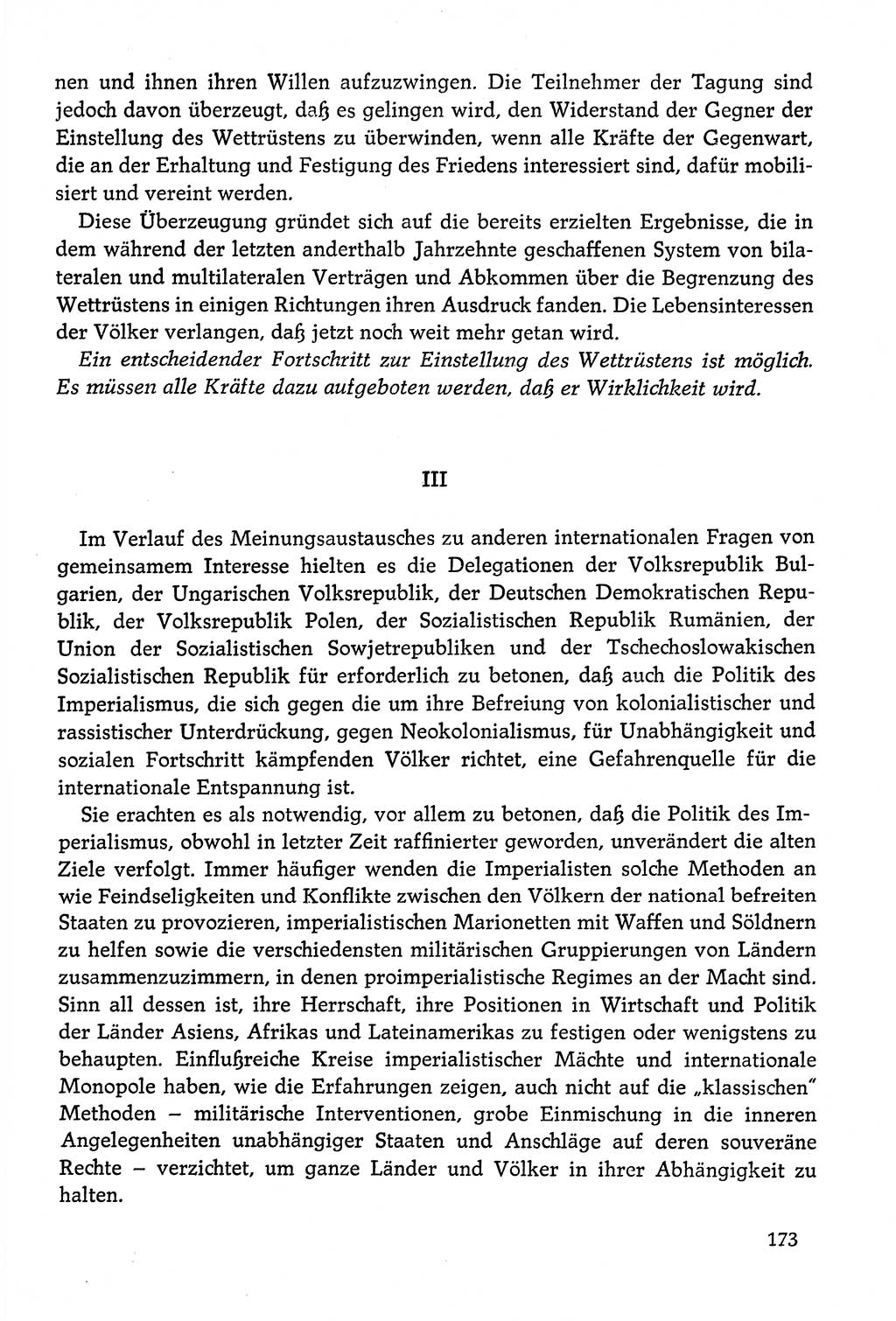 Dokumente der Sozialistischen Einheitspartei Deutschlands (SED) [Deutsche Demokratische Republik (DDR)] 1978-1979, Seite 173 (Dok. SED DDR 1978-1979, S. 173)