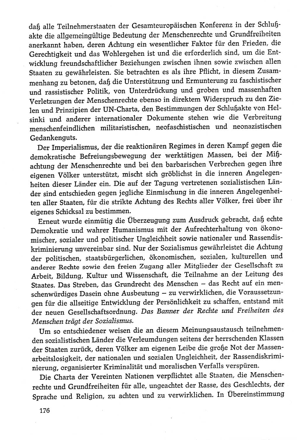 Dokumente der Sozialistischen Einheitspartei Deutschlands (SED) [Deutsche Demokratische Republik (DDR)] 1978-1979, Seite 176 (Dok. SED DDR 1978-1979, S. 176)
