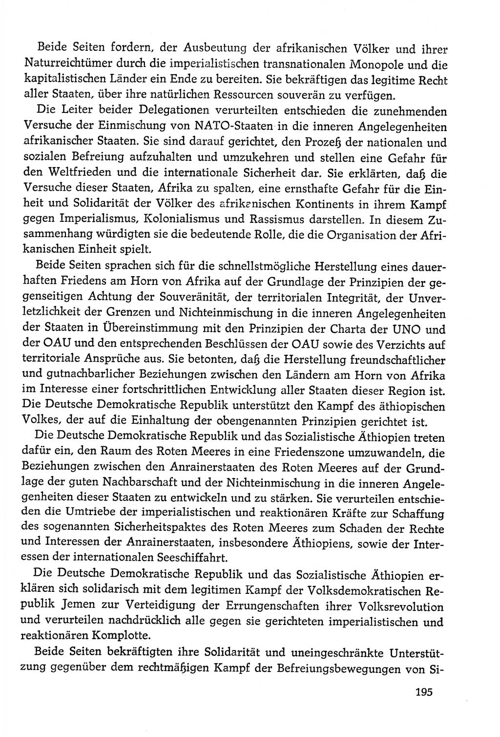 Dokumente der Sozialistischen Einheitspartei Deutschlands (SED) [Deutsche Demokratische Republik (DDR)] 1978-1979, Seite 195 (Dok. SED DDR 1978-1979, S. 195)