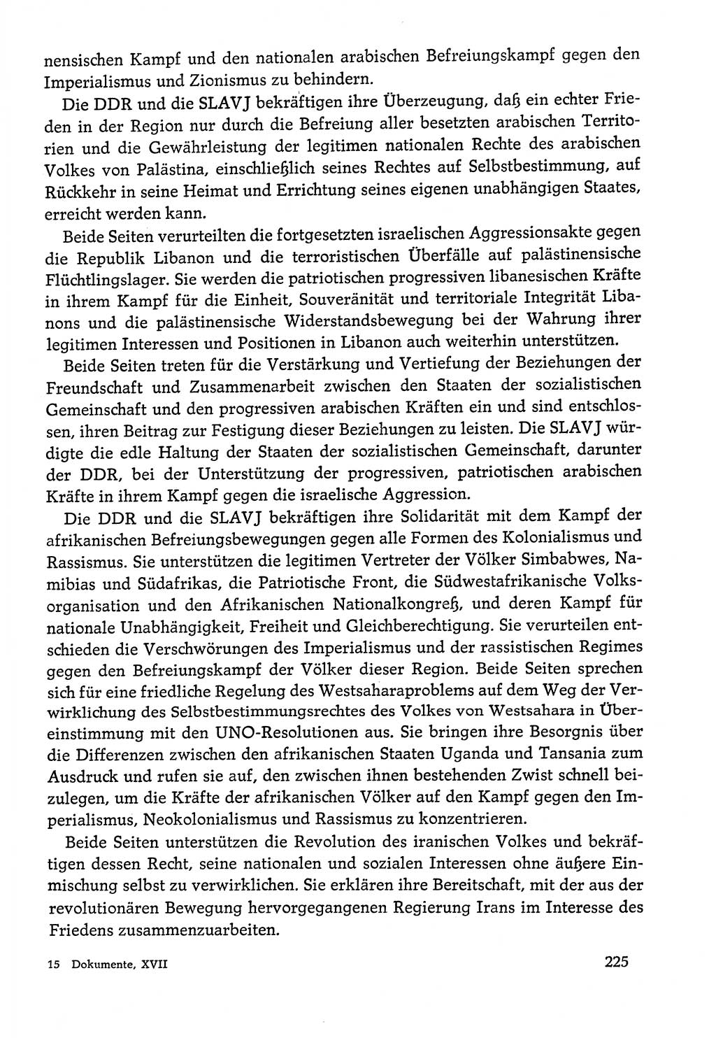 Dokumente der Sozialistischen Einheitspartei Deutschlands (SED) [Deutsche Demokratische Republik (DDR)] 1978-1979, Seite 225 (Dok. SED DDR 1978-1979, S. 225)