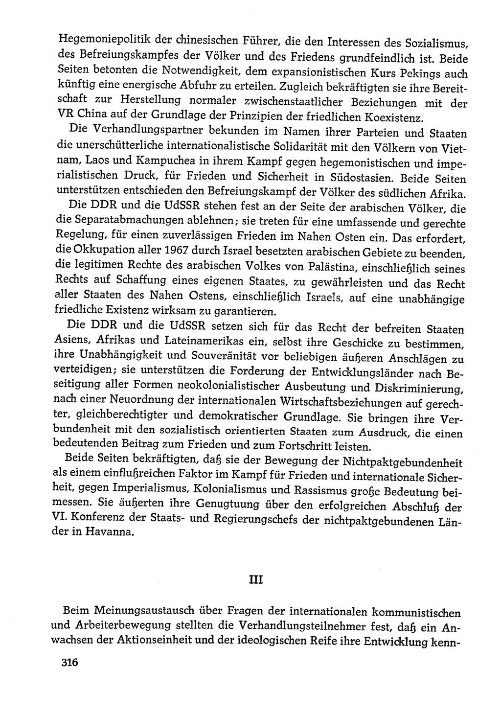Dokumente der Sozialistischen Einheitspartei Deutschlands (SED) [Deutsche Demokratische Republik (DDR)] 1978-1979, Seite 316 (Dok. SED DDR 1978-1979, S. 316)