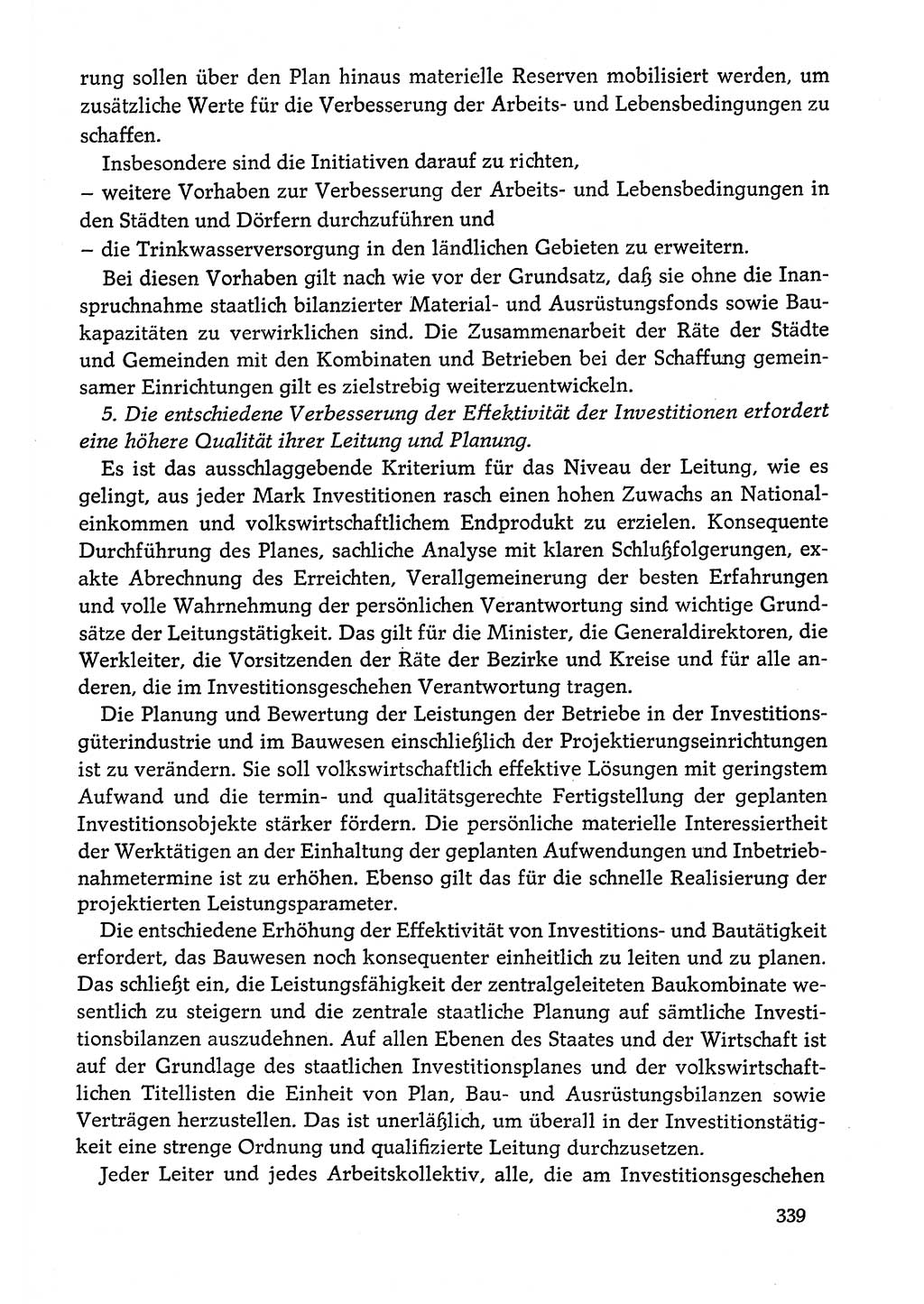 Dokumente der Sozialistischen Einheitspartei Deutschlands (SED) [Deutsche Demokratische Republik (DDR)] 1978-1979, Seite 339 (Dok. SED DDR 1978-1979, S. 339)