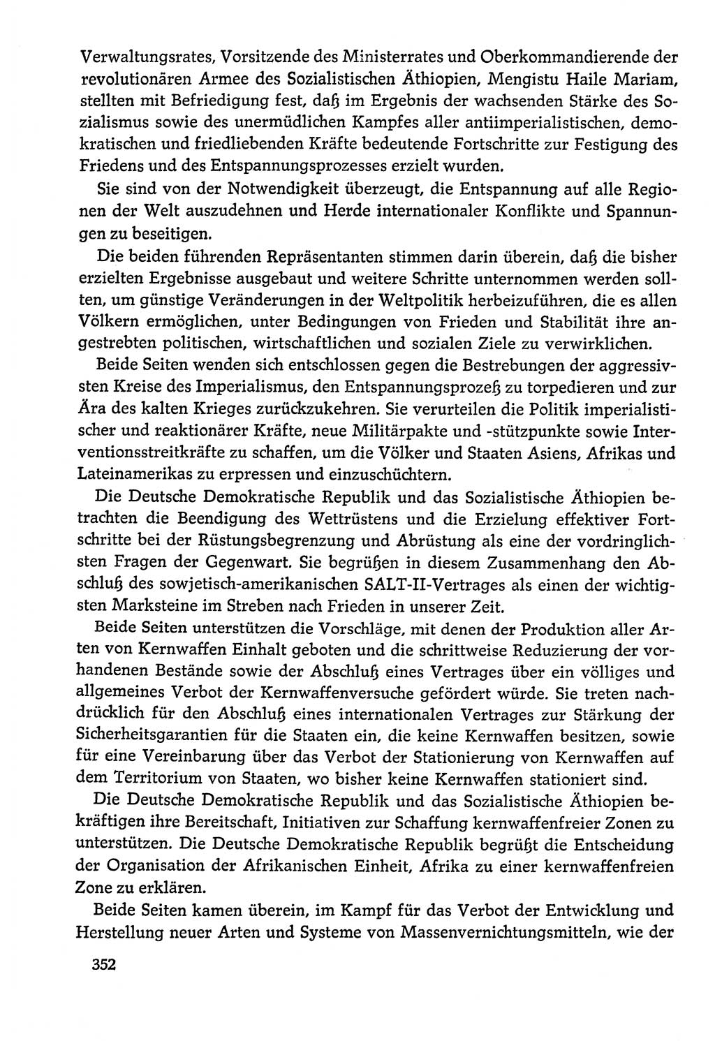 Dokumente der Sozialistischen Einheitspartei Deutschlands (SED) [Deutsche Demokratische Republik (DDR)] 1978-1979, Seite 352 (Dok. SED DDR 1978-1979, S. 352)