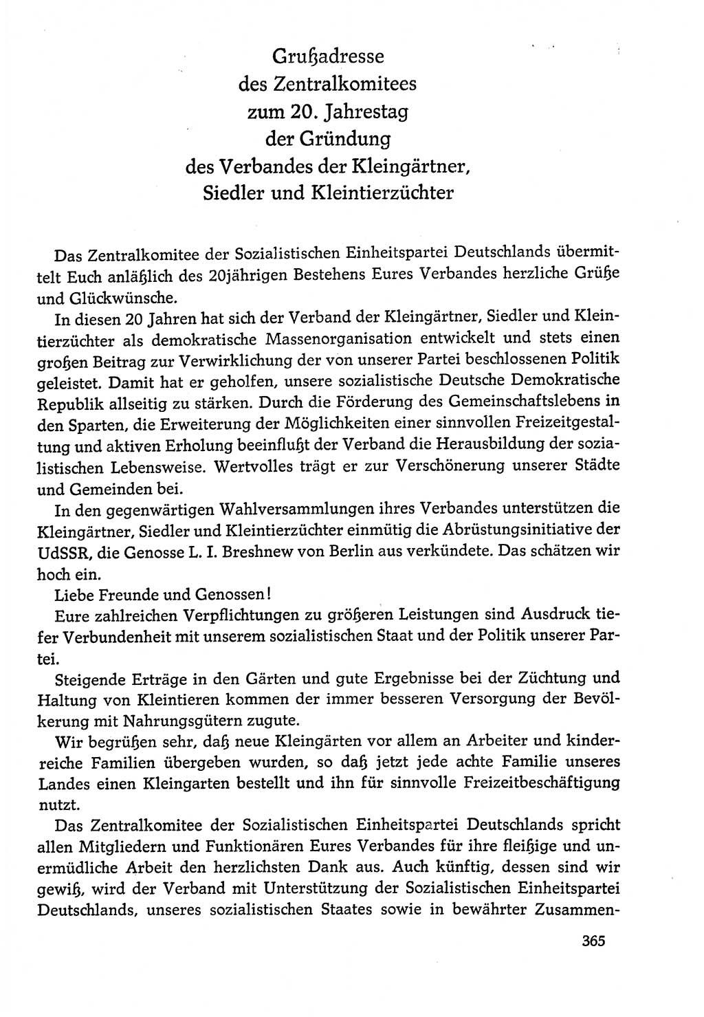 Dokumente der Sozialistischen Einheitspartei Deutschlands (SED) [Deutsche Demokratische Republik (DDR)] 1978-1979, Seite 365 (Dok. SED DDR 1978-1979, S. 365)
