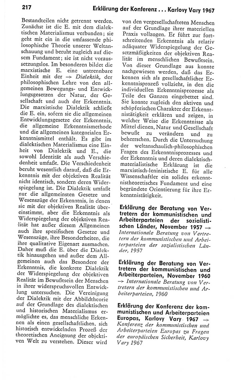 Kleines politisches Wörterbuch [Deutsche Demokratische Republik (DDR)] 1978, Seite 217 (Kl. pol. Wb. DDR 1978, S. 217)