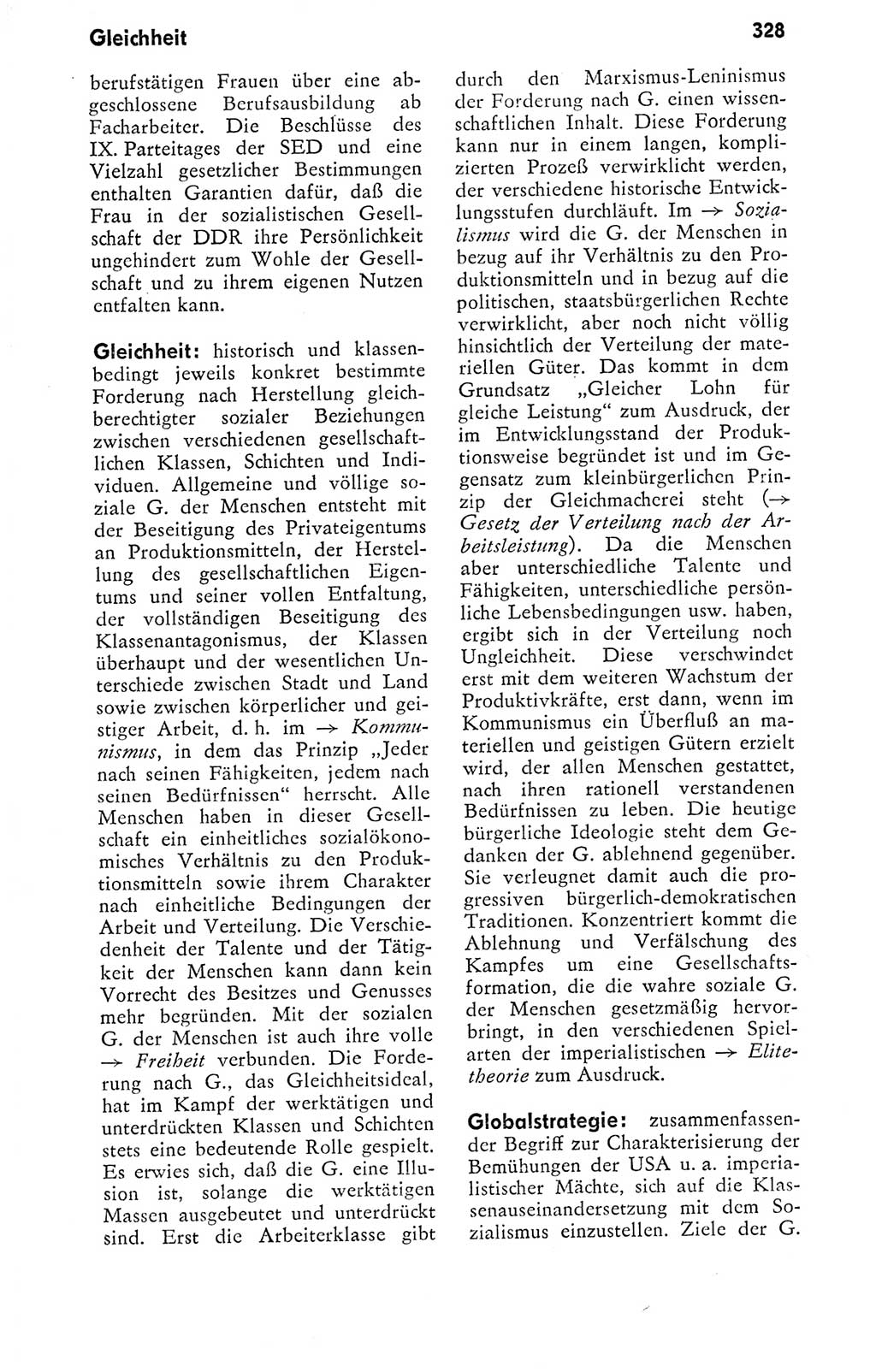 Kleines politisches Wörterbuch [Deutsche Demokratische Republik (DDR)] 1978, Seite 328 (Kl. pol. Wb. DDR 1978, S. 328)