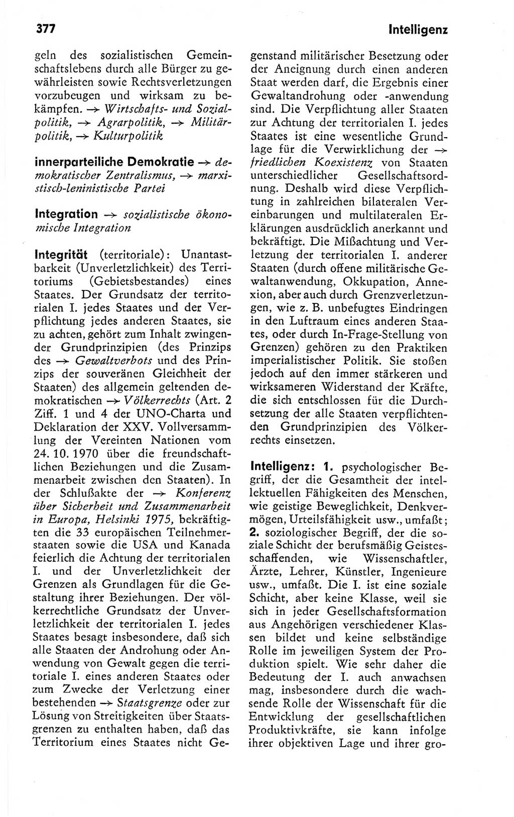 Kleines politisches Wörterbuch [Deutsche Demokratische Republik (DDR)] 1978, Seite 377 (Kl. pol. Wb. DDR 1978, S. 377)