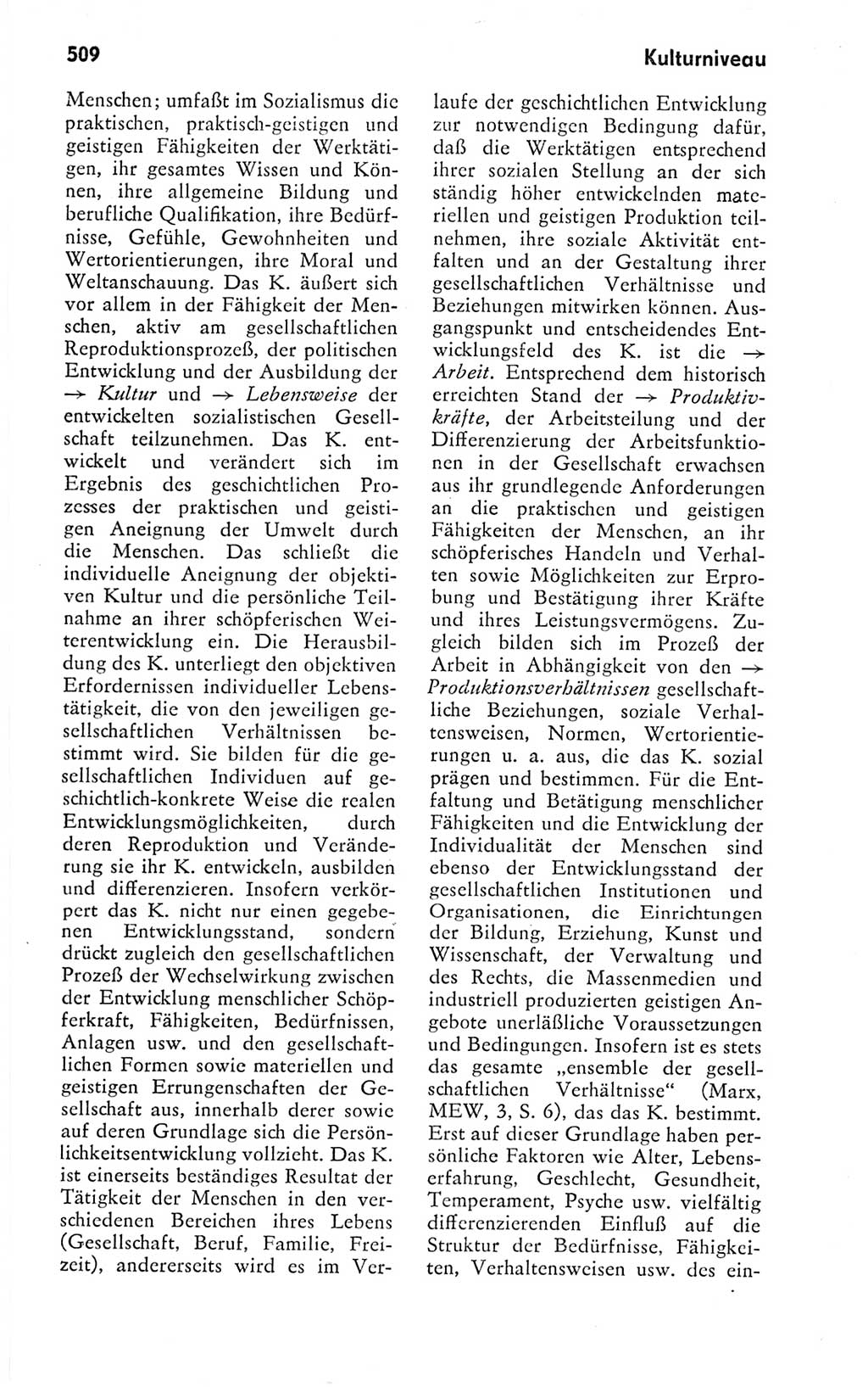Kleines politisches Wörterbuch [Deutsche Demokratische Republik (DDR)] 1978, Seite 509 (Kl. pol. Wb. DDR 1978, S. 509)
