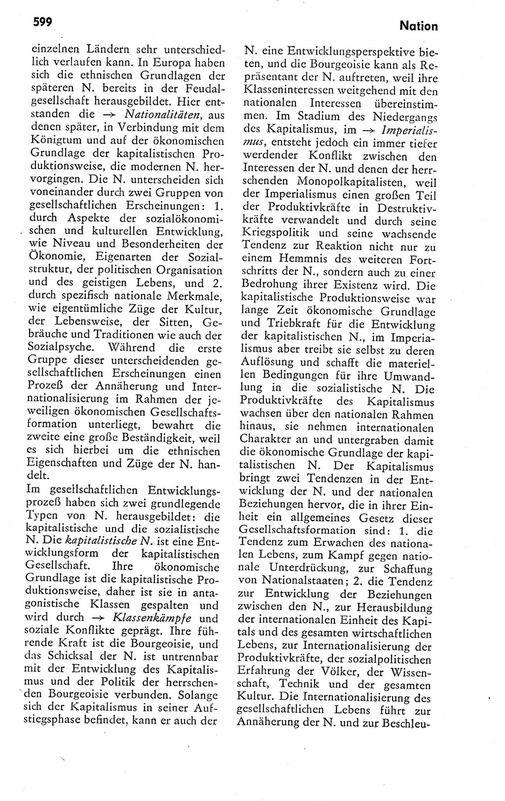 Kleines politisches Wörterbuch [Deutsche Demokratische Republik (DDR)] 1978, Seite 599 (Kl. pol. Wb. DDR 1978, S. 599)