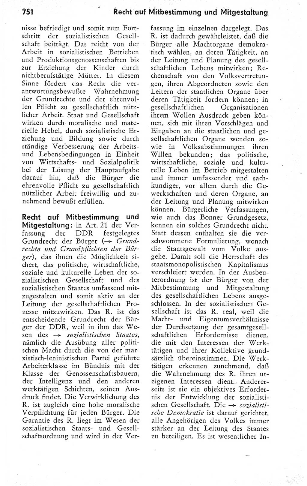 Kleines politisches Wörterbuch [Deutsche Demokratische Republik (DDR)] 1978, Seite 751 (Kl. pol. Wb. DDR 1978, S. 751)