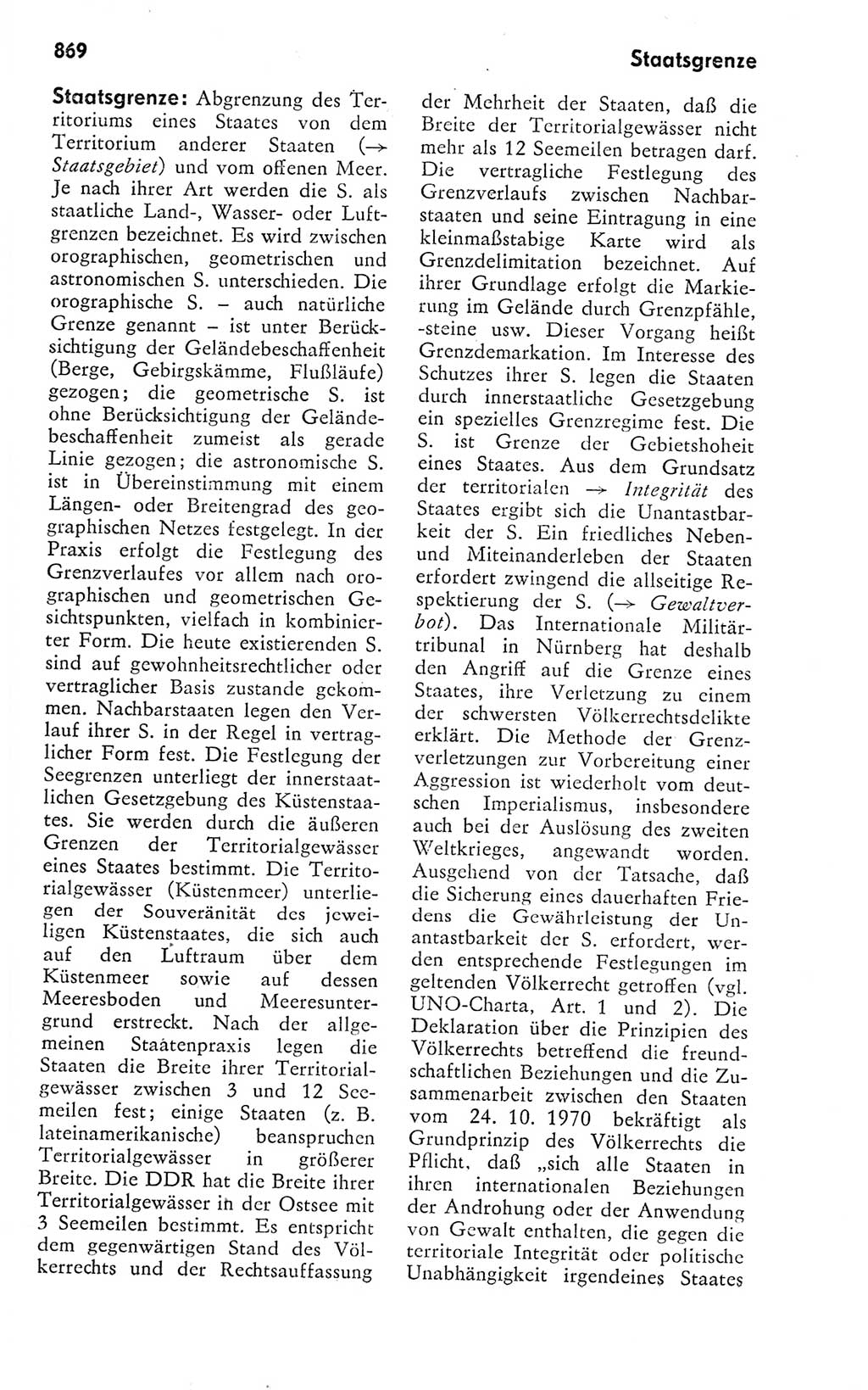 Kleines politisches Wörterbuch [Deutsche Demokratische Republik (DDR)] 1978, Seite 869 (Kl. pol. Wb. DDR 1978, S. 869)