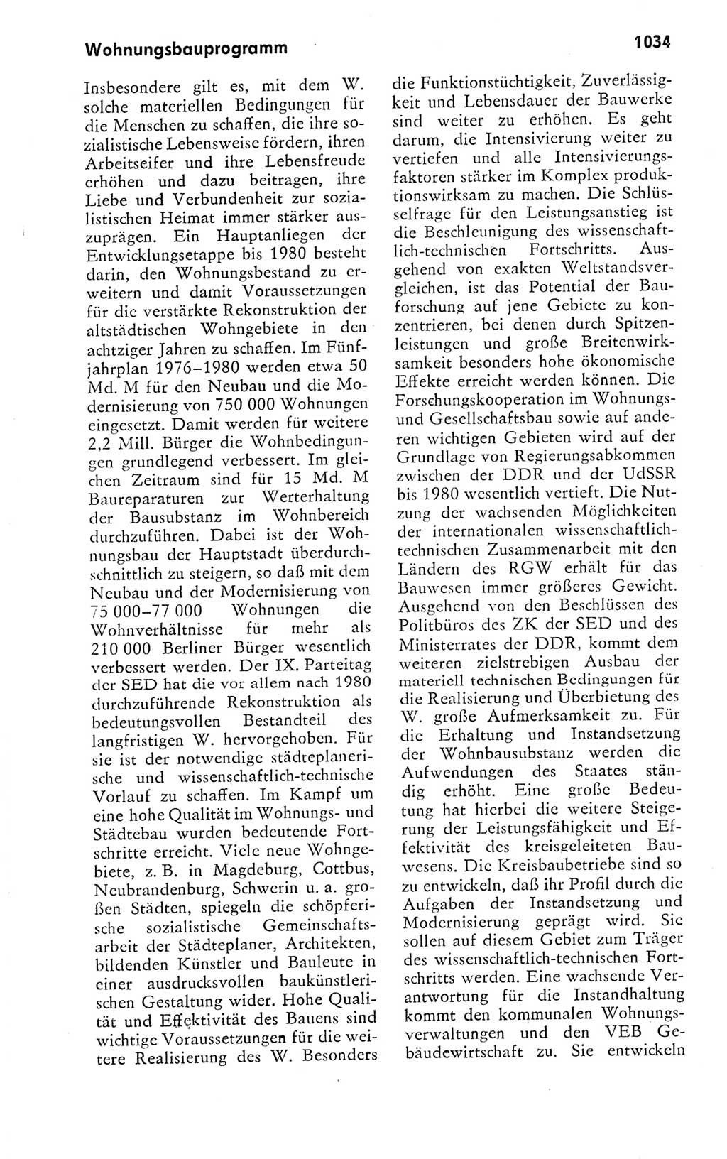 Kleines politisches Wörterbuch [Deutsche Demokratische Republik (DDR)] 1978, Seite 1034 (Kl. pol. Wb. DDR 1978, S. 1034)