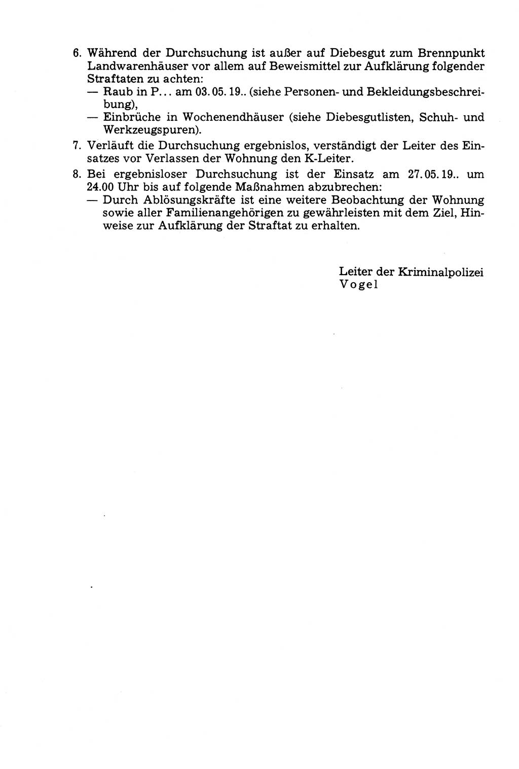 Die Durchsuchung und die Beschlagnahme [Deutsche Demokratische Republik (DDR)] 1979, Seite 146 (Durchs. Beschl. DDR 1979, S. 146)