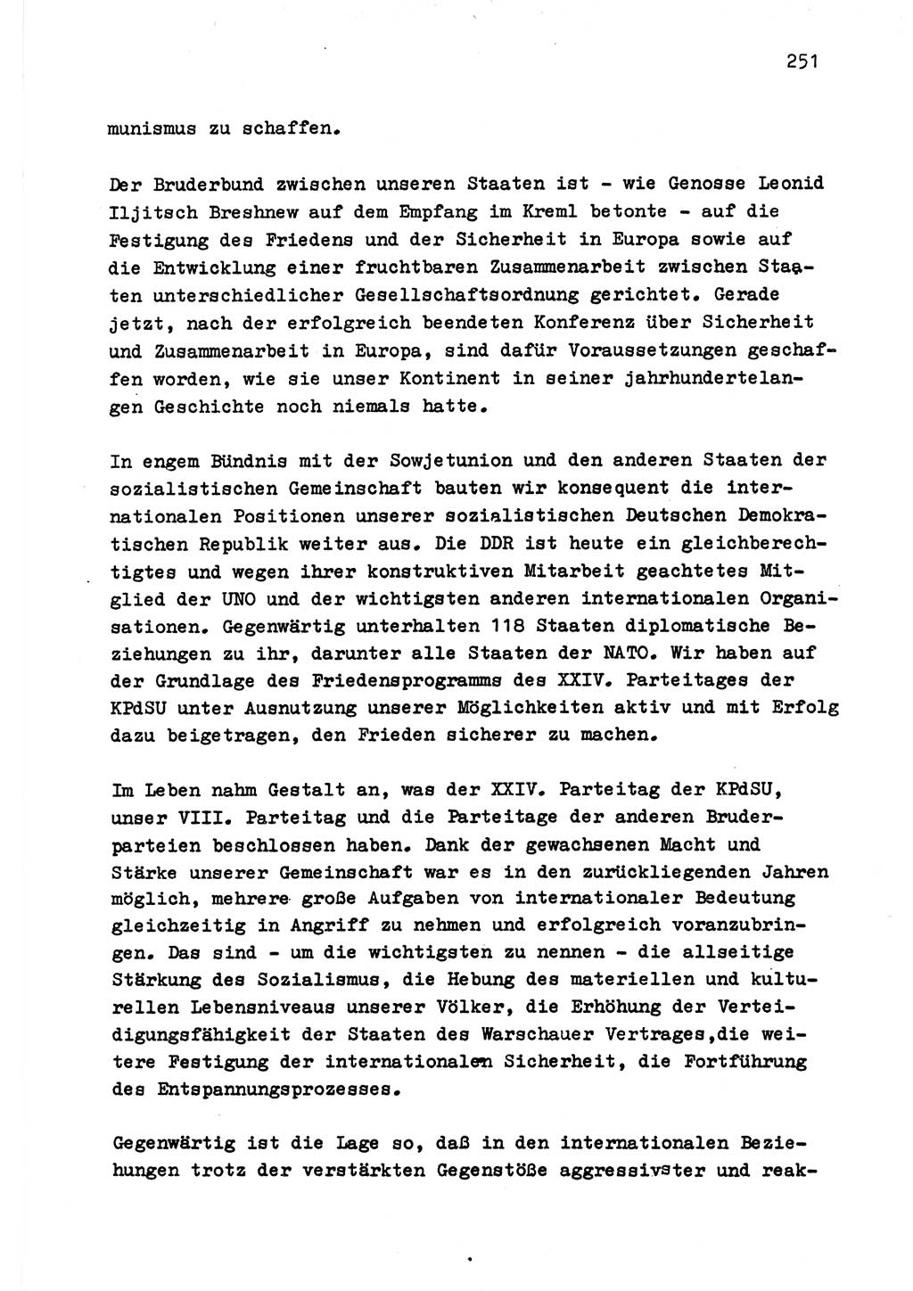 Zu Fragen der Parteiarbeit [Sozialistische Einheitspartei Deutschlands (SED) Deutsche Demokratische Republik (DDR)] 1979, Seite 251 (Fr. PA SED DDR 1979, S. 251)