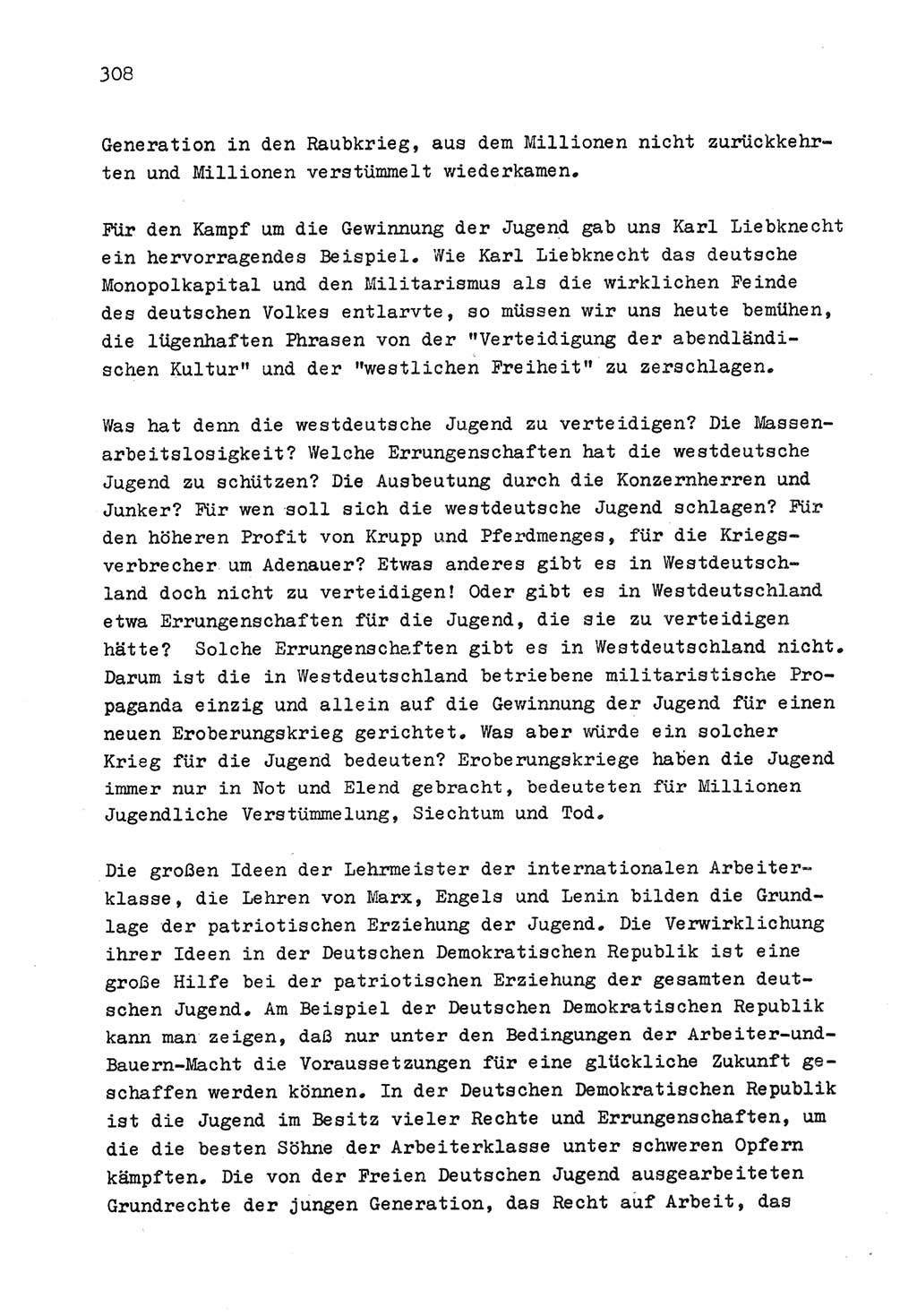 Zu Fragen der Parteiarbeit [Sozialistische Einheitspartei Deutschlands (SED) Deutsche Demokratische Republik (DDR)] 1979, Seite 308 (Fr. PA SED DDR 1979, S. 308)