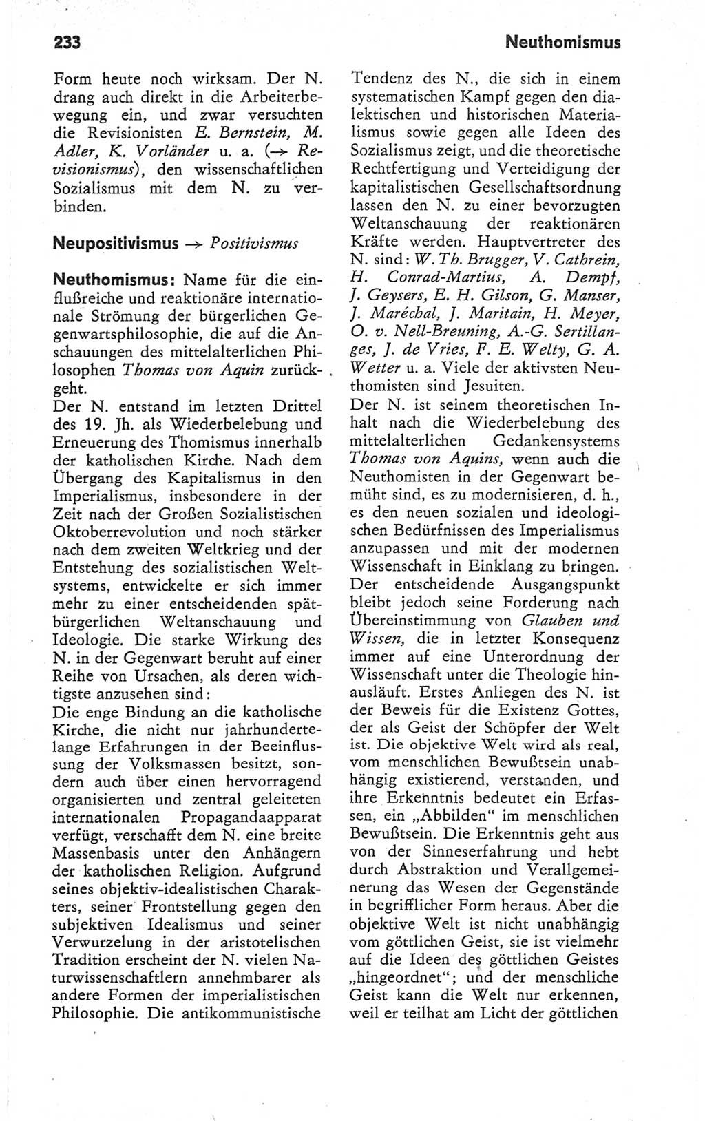 Kleines Wörterbuch der marxistisch-leninistischen Philosophie [Deutsche Demokratische Republik (DDR)] 1979, Seite 233 (Kl. Wb. ML Phil. DDR 1979, S. 233)