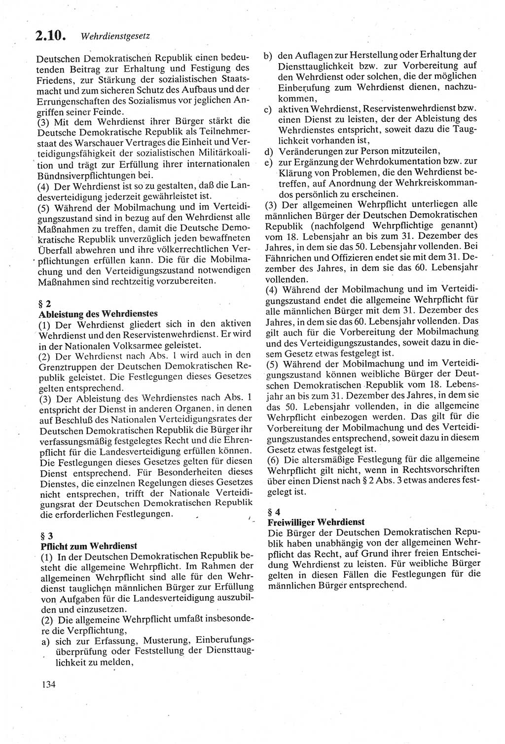 Strafgesetzbuch (StGB) der Deutschen Demokratischen Republik (DDR) sowie angrenzende Gesetze und Bestimmungen 1979, Seite 134 (StGB DDR Ges. Best. 1979, S. 134)