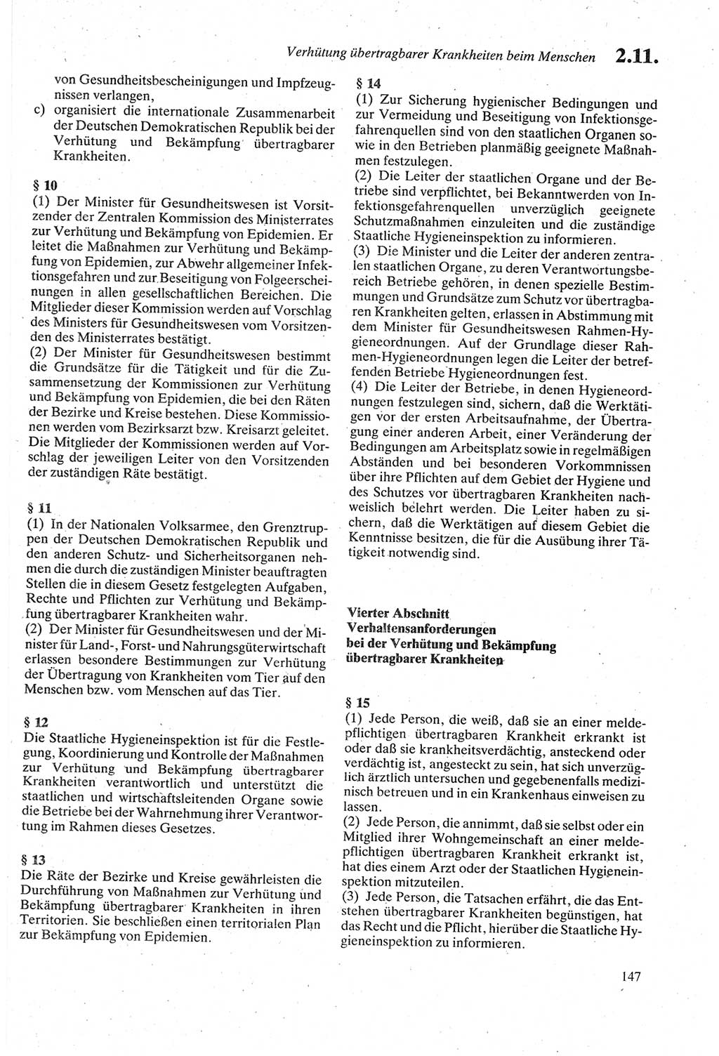 Strafgesetzbuch (StGB) der Deutschen Demokratischen Republik (DDR) sowie angrenzende Gesetze und Bestimmungen 1979, Seite 147 (StGB DDR Ges. Best. 1979, S. 147)