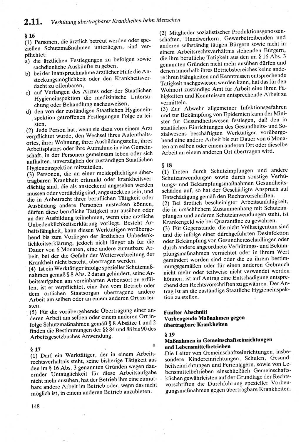 Strafgesetzbuch (StGB) der Deutschen Demokratischen Republik (DDR) sowie angrenzende Gesetze und Bestimmungen 1979, Seite 148 (StGB DDR Ges. Best. 1979, S. 148)