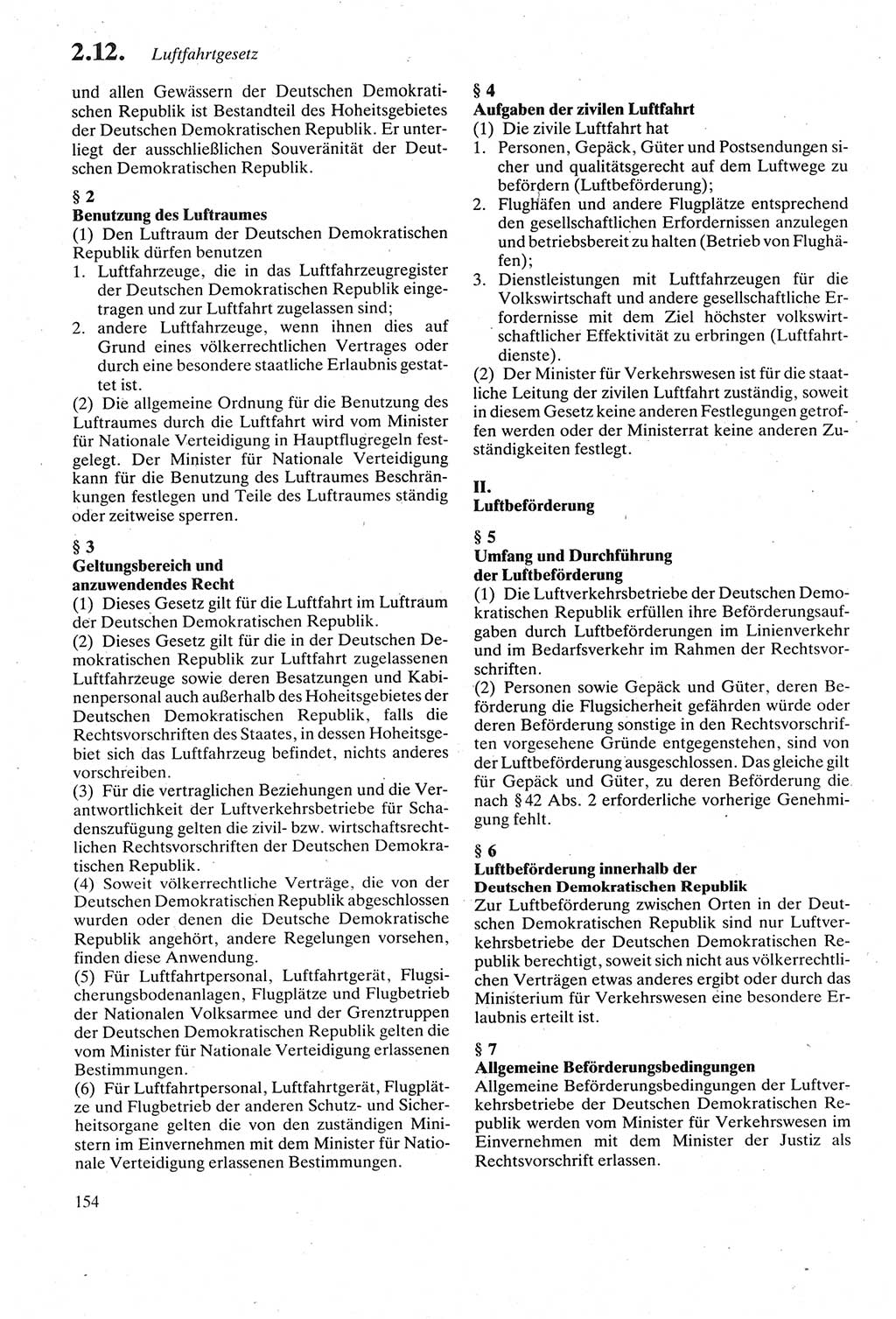 Strafgesetzbuch (StGB) der Deutschen Demokratischen Republik (DDR) sowie angrenzende Gesetze und Bestimmungen 1979, Seite 154 (StGB DDR Ges. Best. 1979, S. 154)