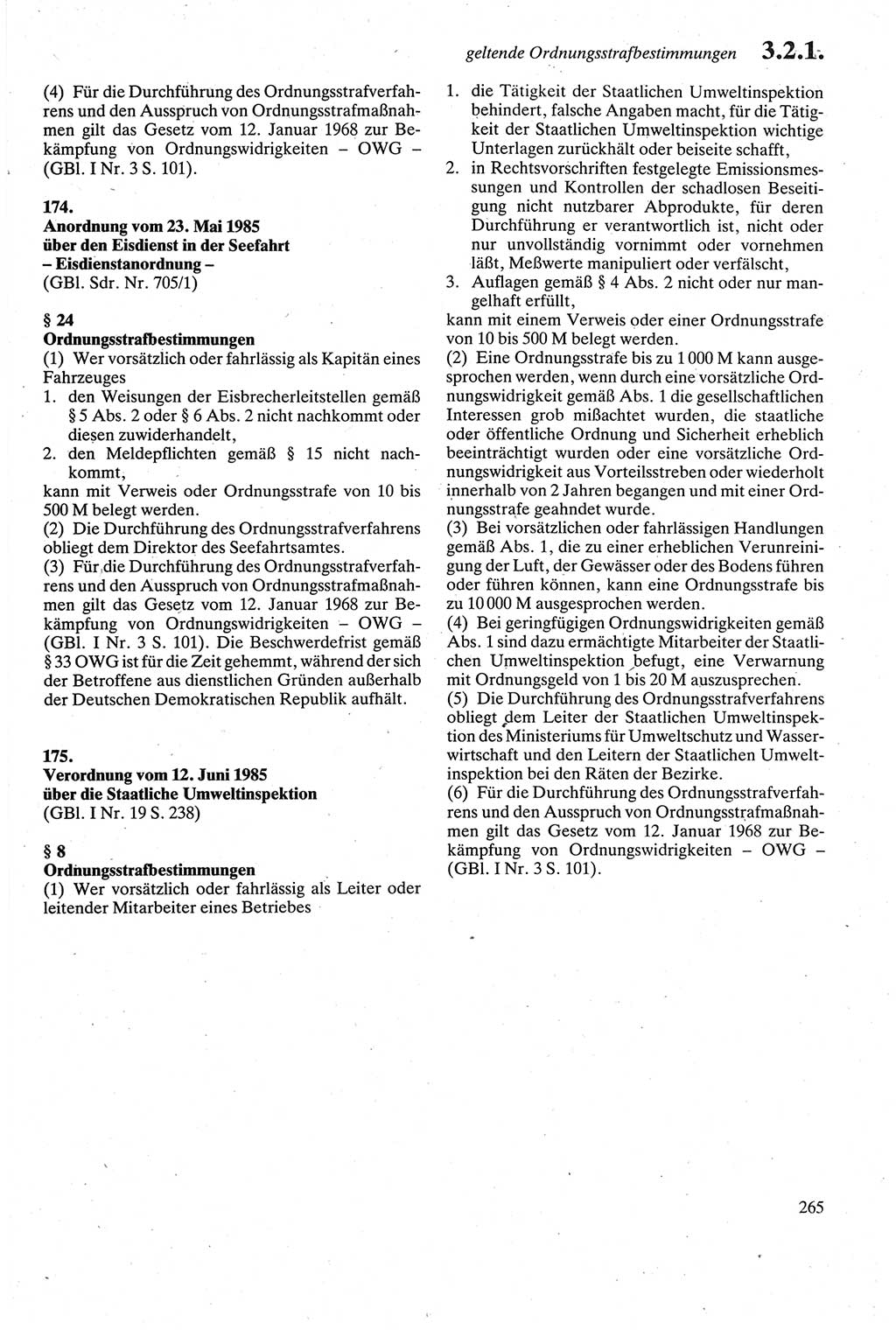 Strafgesetzbuch (StGB) der Deutschen Demokratischen Republik (DDR) sowie angrenzende Gesetze und Bestimmungen 1979, Seite 265 (StGB DDR Ges. Best. 1979, S. 265)