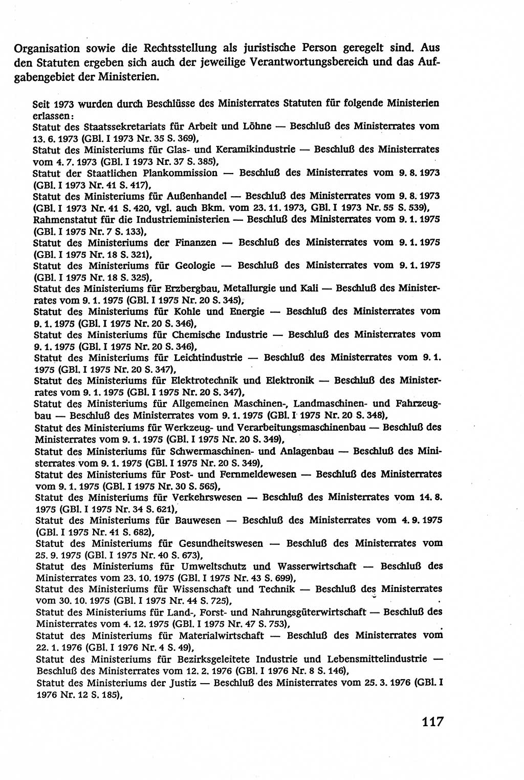 Verwaltungsrecht [Deutsche Demokratische Republik (DDR)], Lehrbuch 1979, Seite 117 (Verw.-R. DDR Lb. 1979, S. 117)