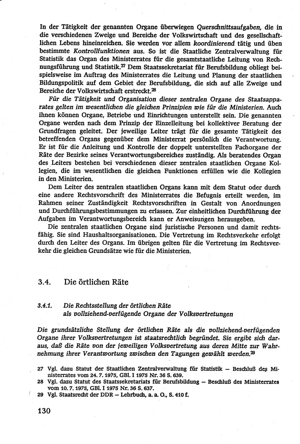 Verwaltungsrecht [Deutsche Demokratische Republik (DDR)], Lehrbuch 1979, Seite 130 (Verw.-R. DDR Lb. 1979, S. 130)