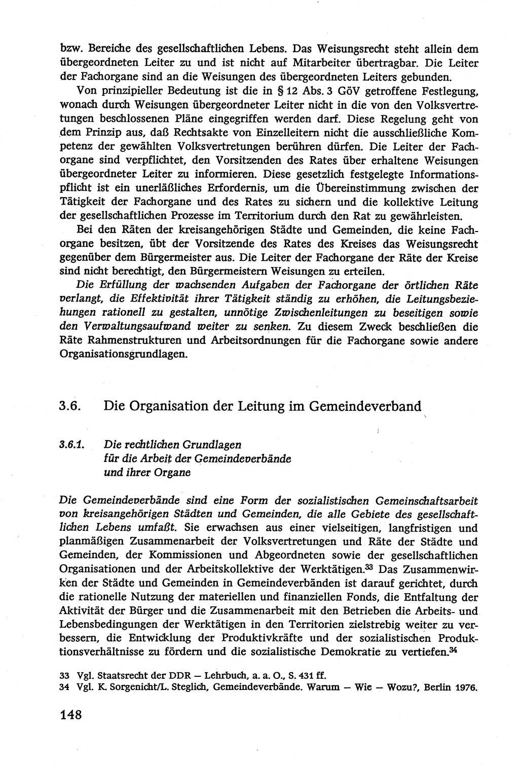 Verwaltungsrecht [Deutsche Demokratische Republik (DDR)], Lehrbuch 1979, Seite 148 (Verw.-R. DDR Lb. 1979, S. 148)