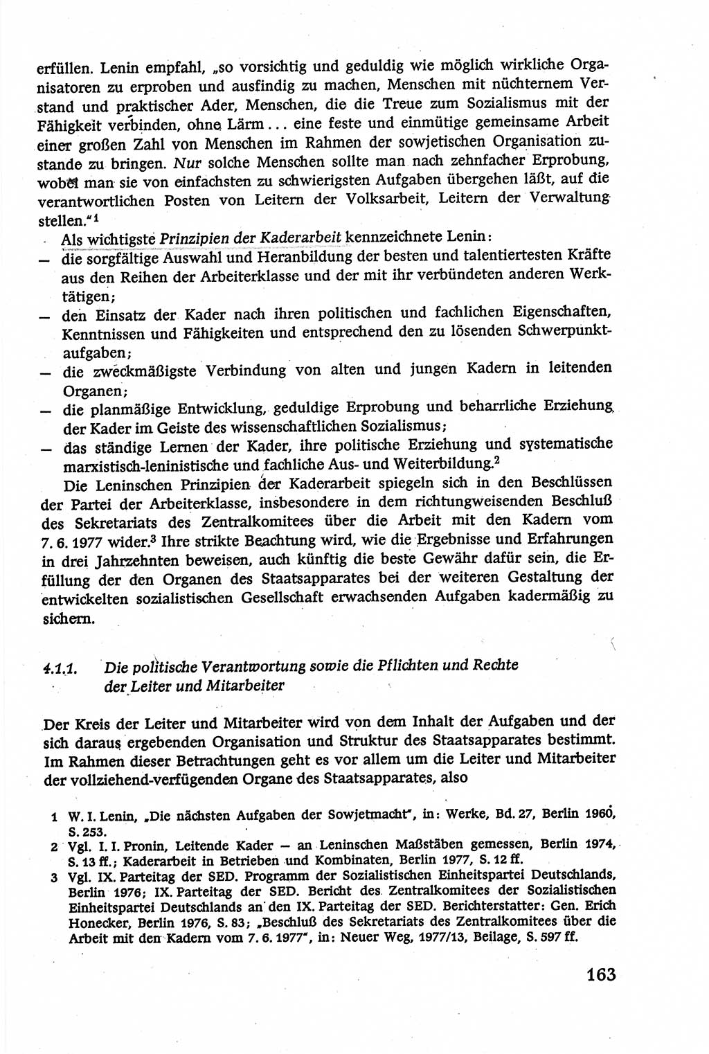 Verwaltungsrecht [Deutsche Demokratische Republik (DDR)], Lehrbuch 1979, Seite 163 (Verw.-R. DDR Lb. 1979, S. 163)