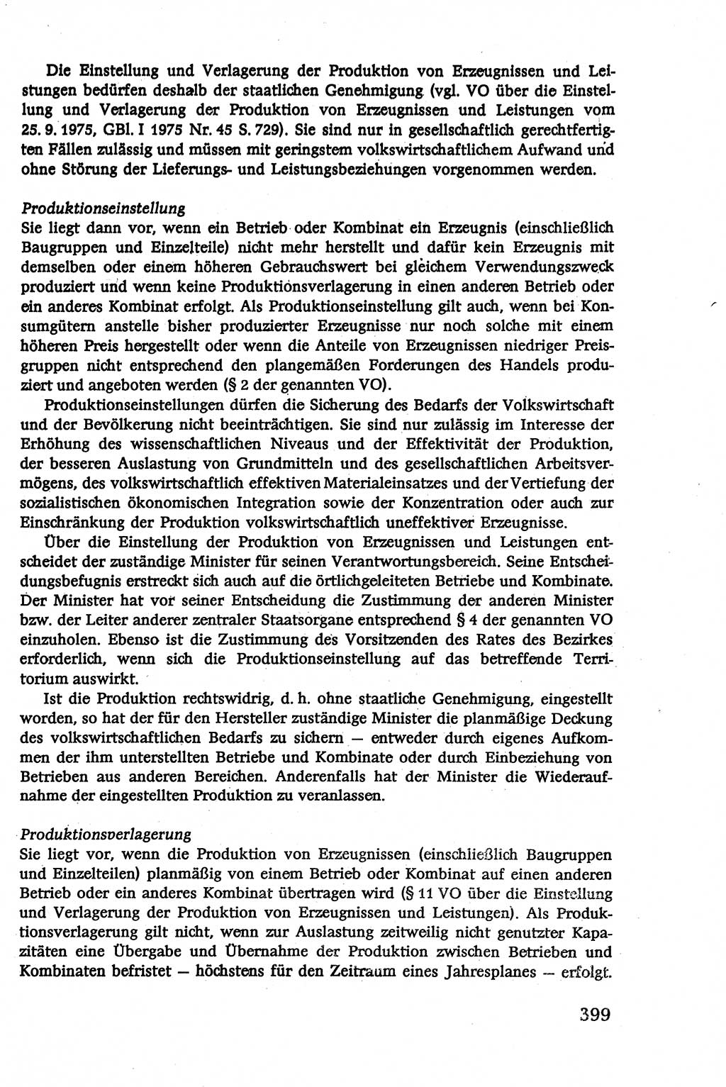 Verwaltungsrecht [Deutsche Demokratische Republik (DDR)], Lehrbuch 1979, Seite 399 (Verw.-R. DDR Lb. 1979, S. 399)