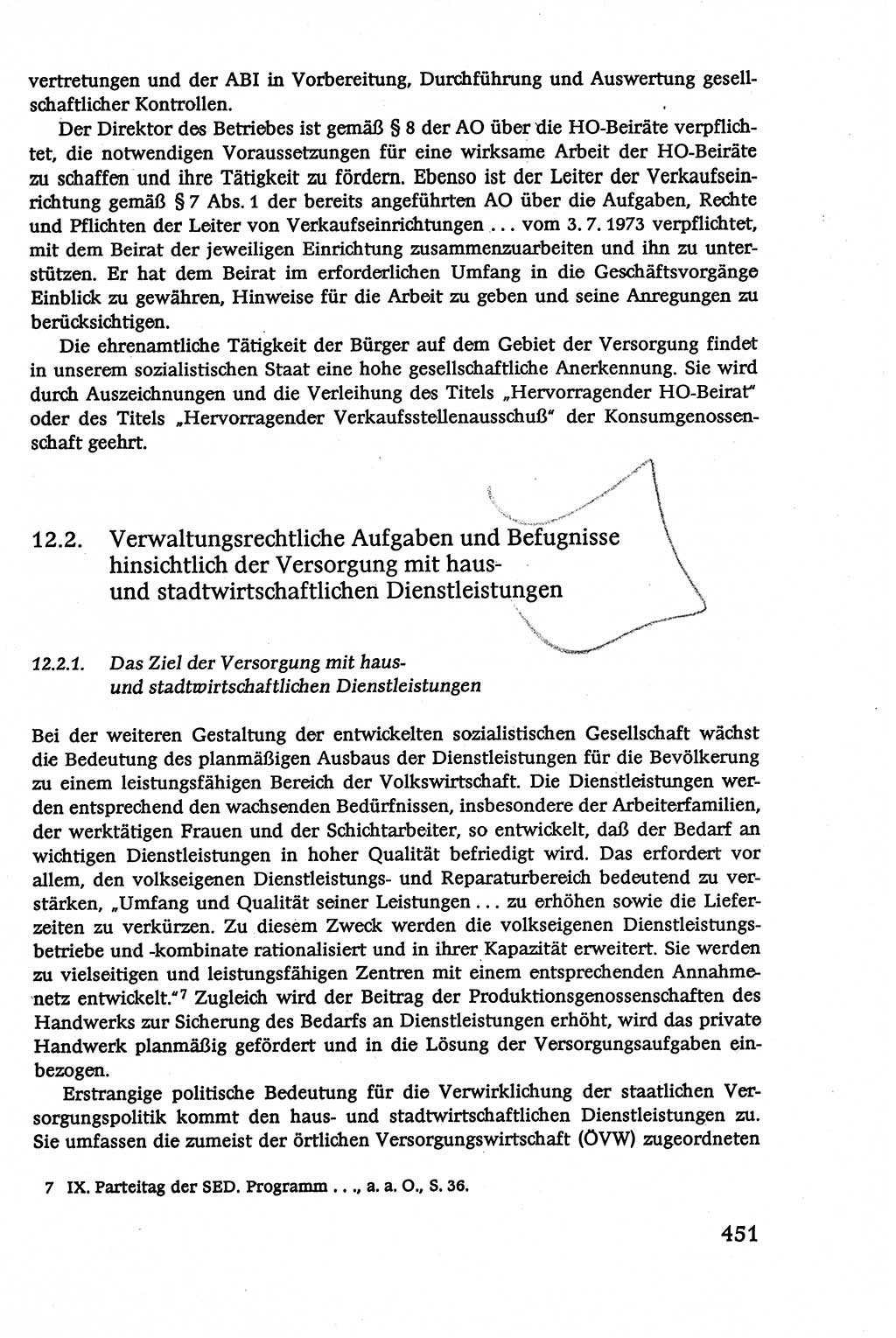 Verwaltungsrecht [Deutsche Demokratische Republik (DDR)], Lehrbuch 1979, Seite 451 (Verw.-R. DDR Lb. 1979, S. 451)