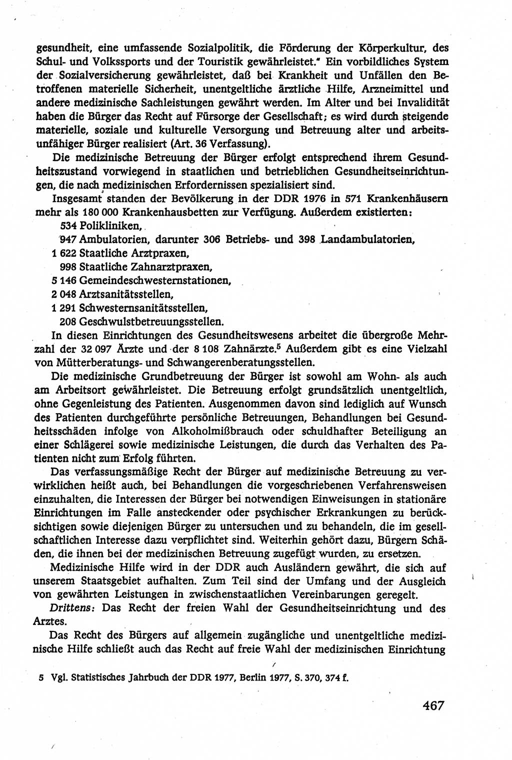 Verwaltungsrecht [Deutsche Demokratische Republik (DDR)], Lehrbuch 1979, Seite 467 (Verw.-R. DDR Lb. 1979, S. 467)